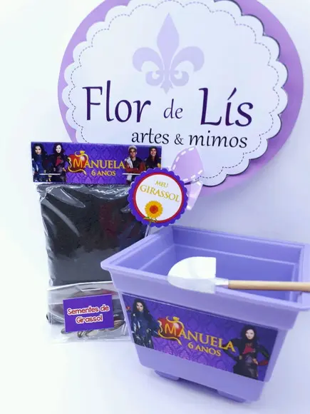 Kit Plantação Descendentes Lembrancinha Ecológica