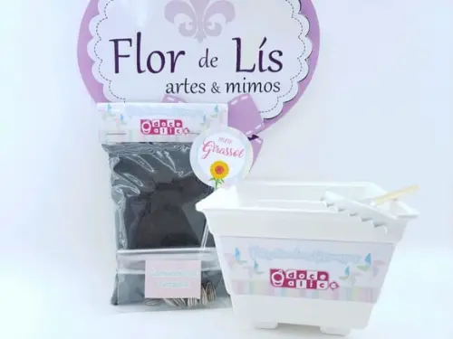 Kit Plantação Dia das Crianças Educativo Brinde Empresa