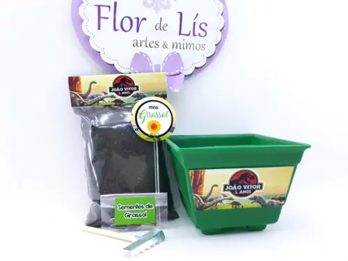 Kit Plantação Dinossauros Jurassic