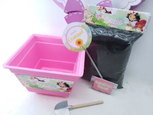 Kit Plantação Ecológico Jardim das Fadas Aquarela