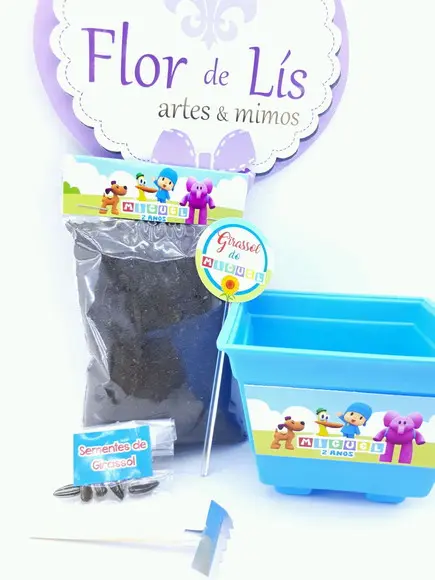 Kit Plantação Ecológico Pocoyo