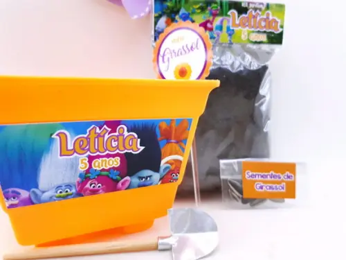 Kit Plantação Educativo Trolls