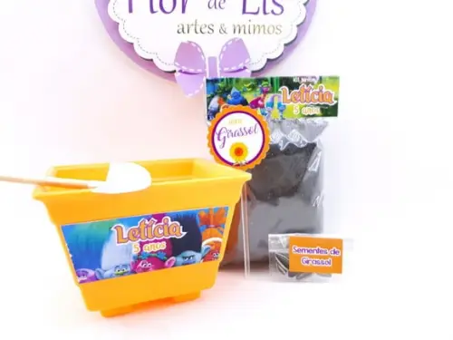Kit Plantação Educativo Trolls