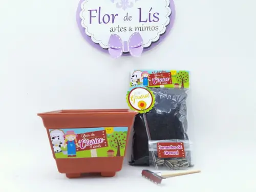 Kit Plantação Fazendinha Menina
