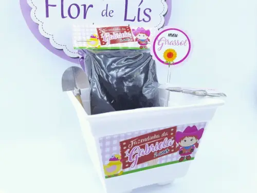 Kit Plantação Fazendinha Rosa Menina