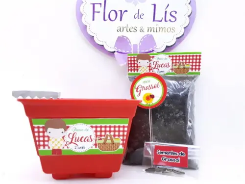 Kit Plantação Festa Picnic Cute
