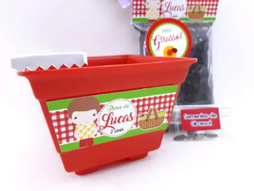 Kit Plantação Festa Picnic Cute