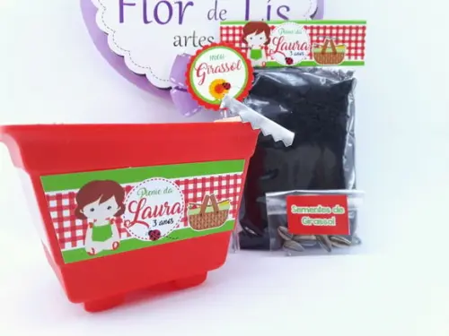 Kit Plantação Festa Picnic Cute