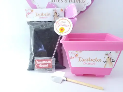 Kit Plantação Haras Fazendinha Menina Aquarela