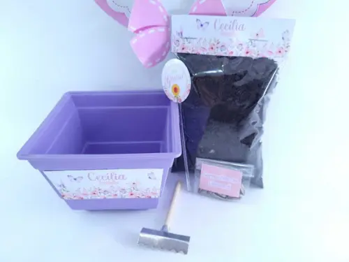 Kit Plantação Jardim das Borboletas Lembrancinha