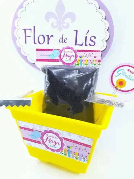 Kit Plantação Jardim dos Passarinhos Lembrancinha