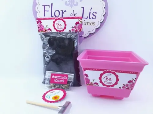 Kit Plantação Jardim Encantado Floral