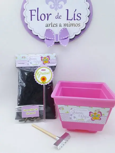 Kit Plantação Jardim Encantado Floral