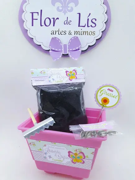 Kit Plantação Jardim Encantado Floral