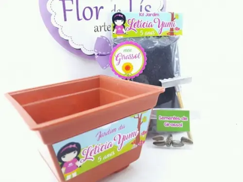 Kit Plantação Jardim Encantado Menina