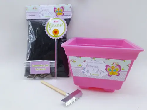 Kit Plantação Jardim Encantado Floral