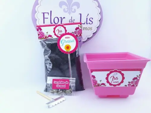 Kit Plantação Jardim Encantado Floral