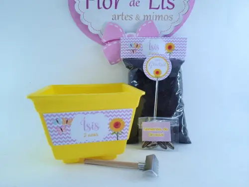 Kit Plantação Jardim Meu Girassol Lembrancinha