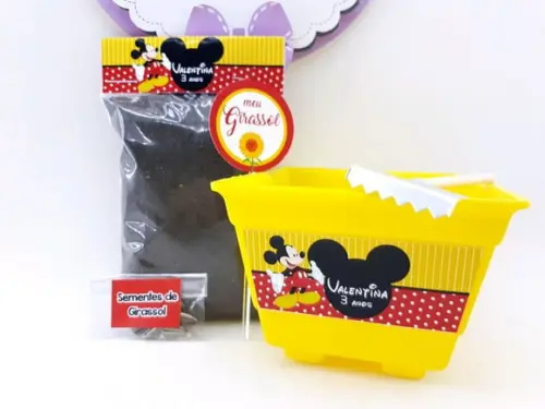 Kit Plantação Jardim Mickey