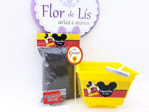 Kit Plantação Jardim Mickey