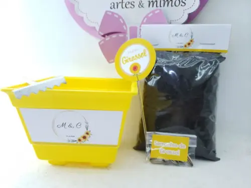 Kit Plantação Lembrancinha Ecológica Casamento Pajens