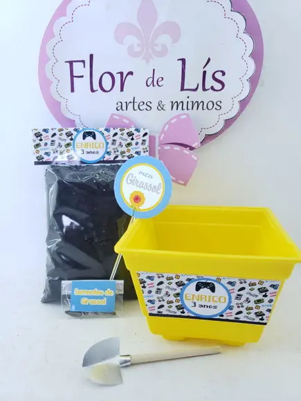 Kit Plantação Lembrancinha Ecológica Video Game