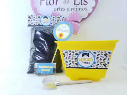 Kit Plantação Lembrancinha Ecológica Video Game