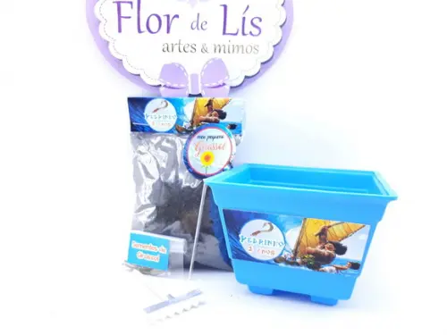 Kit Plantação Mauí Moana Lembrancinha