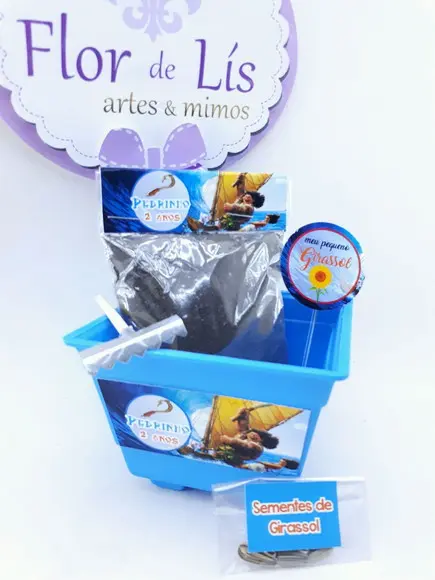 Kit Plantação Mauí Moana Lembrancinha