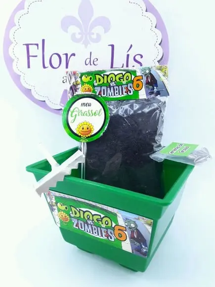 Kit Plantação Plants Vs Zombies