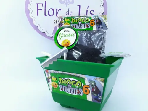 Kit Plantação Plants Vs Zombies
