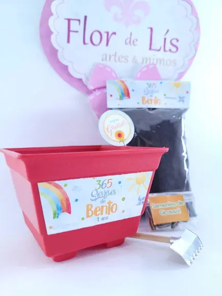 Kit Plantio 365 Sorrisos Primeira Volta ao Sol Vamos Plantar