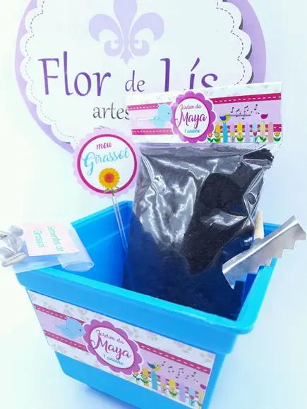 Kit Plantio Jardim Passarinho Floral