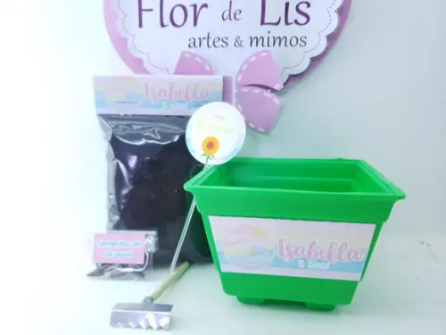 Kit Plantio Lembrancinha Pop It Candy Color