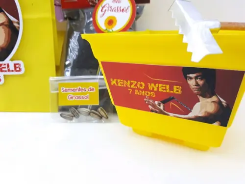 Kit Plantio Personalizado Bruce Lee