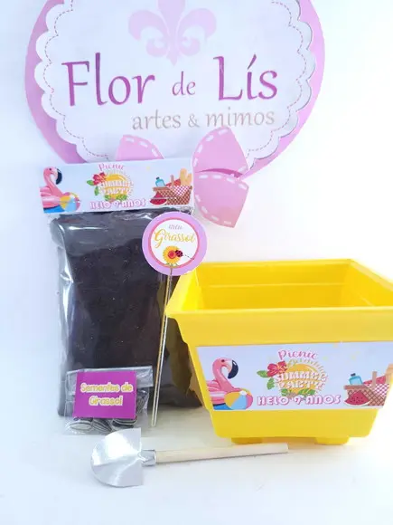 Kit Plantio Picnic de Verão Lembrancinha