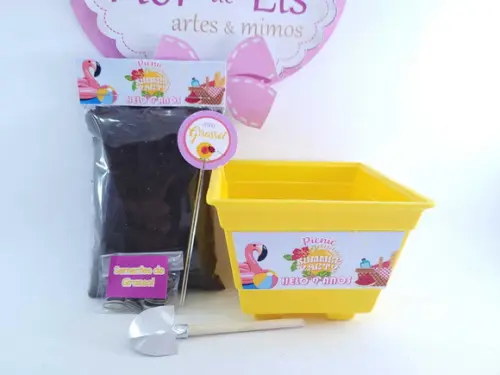 Kit Plantio Picnic de Verão Lembrancinha