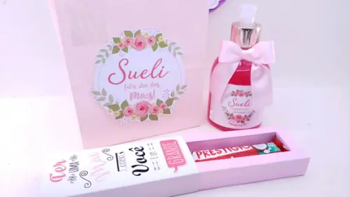 Kit Sabonete 300ml Prestígio e Sacola Dia das Mães
