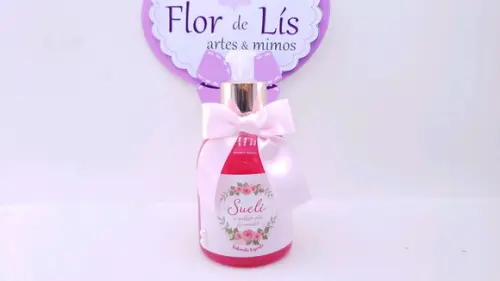 Kit Sabonete Esmalte e Lixa de Unhas Dia das Mães com Sacola