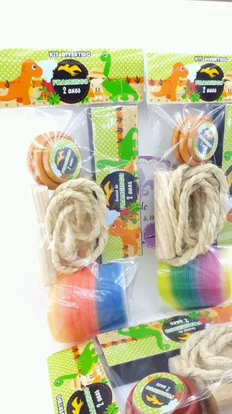 Kit Super Diversão Dinossauro Lembrancinha