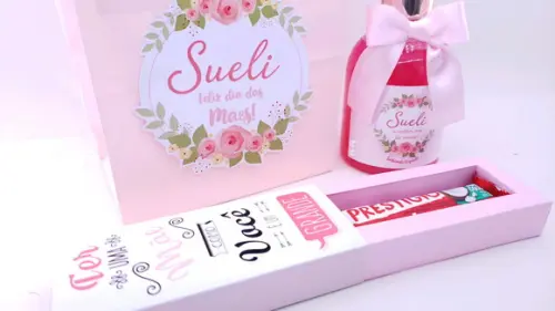 Kit Sabonete 300ml Prestígio e Sacola Dia das Mães