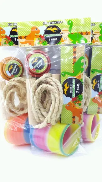 Kit Super Diversão Dinossauro Lembrancinha