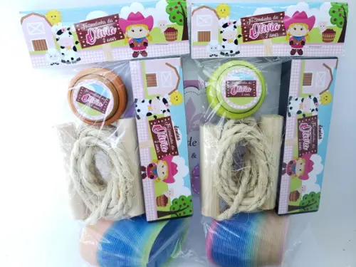 Kit Super Diversão Fazendinha Menina Lembrancinha