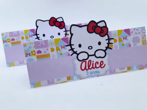 Lapela ou Solapa Hello Kitty