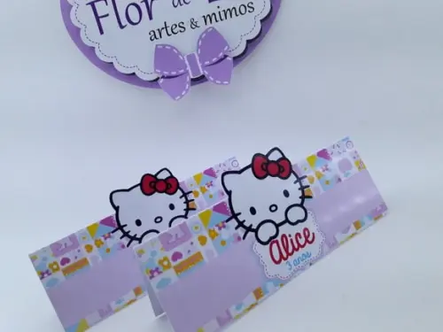 Lapela ou Solapa Hello Kitty
