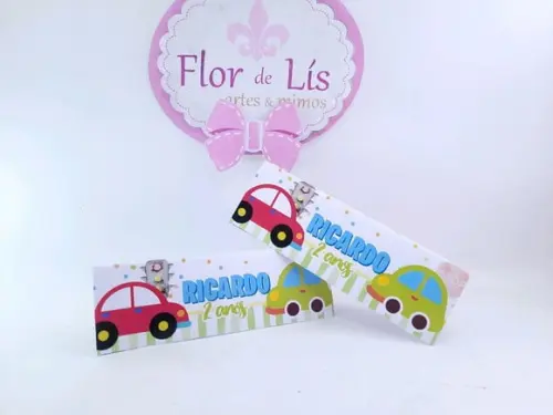 Lapela Personalizada Transportes para Lembrancinha Carros