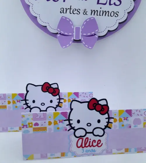 Lapela ou Solapa Hello Kitty