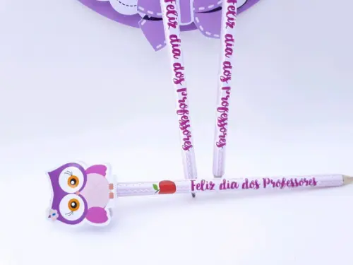 Lápis com Ponteira Dia dos Professores