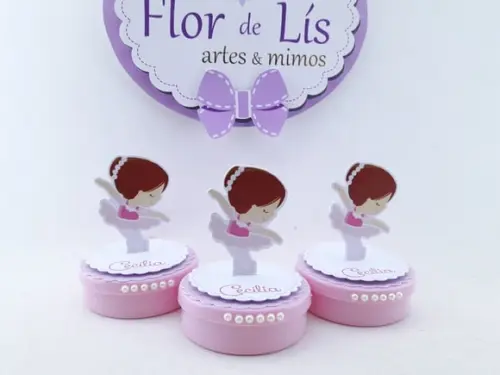 Latinha 3d Bailarina