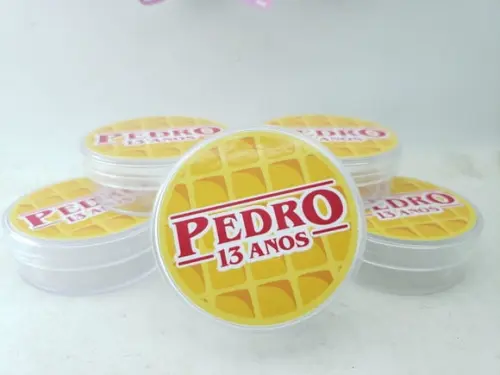 Latinha Acrílica Anos 90 Waffle Série Stranger